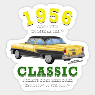 Vintage Classic Car Garage Hot Rod Novelty Gift Sticker